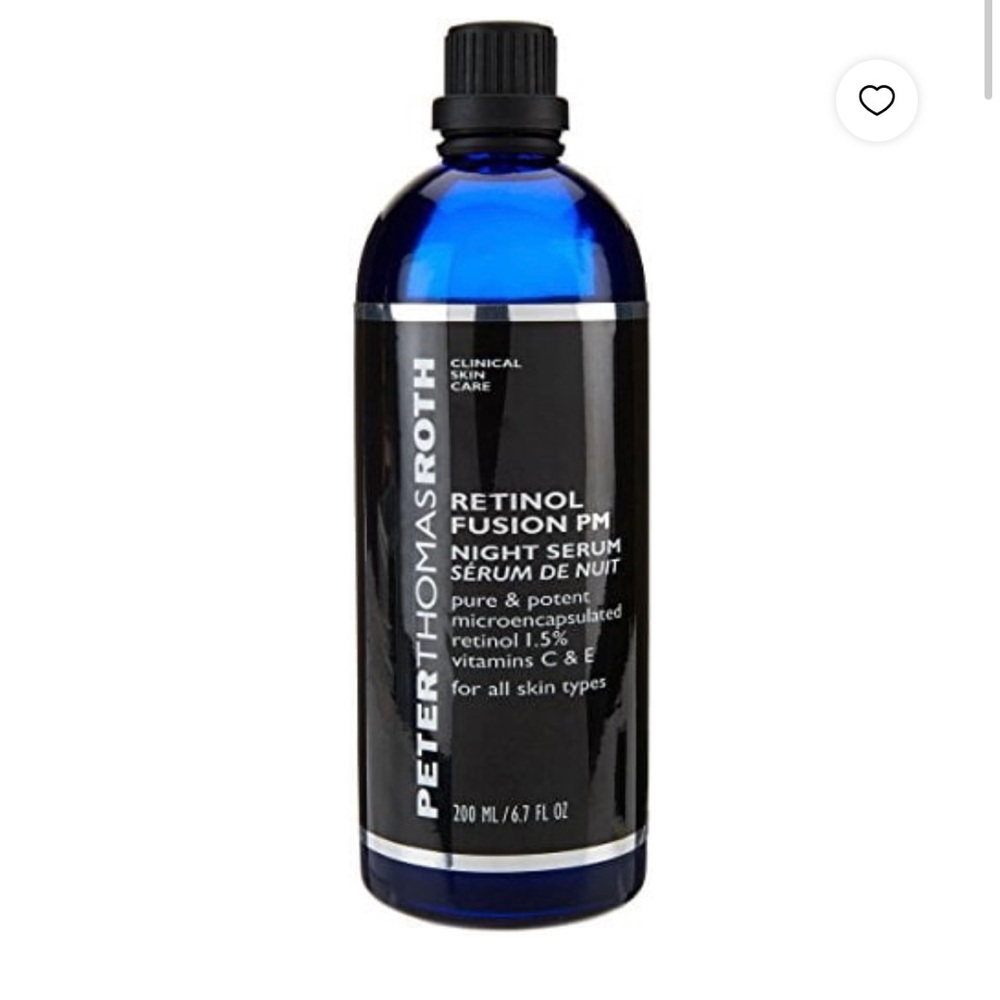 New! Peter Thomas Roth Retinol Fusion PM Night Serum Pro size 200ml / 6.7 fl oz